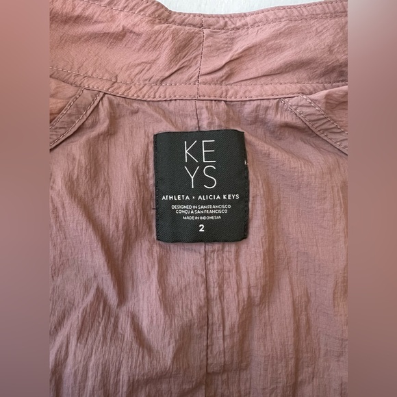 Athleta x Alicia Keys Utility Jumpsuit Size 2 - Picture 4 of 4